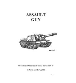 Assault Gun