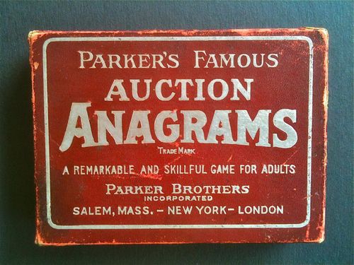 Auction Anagrams