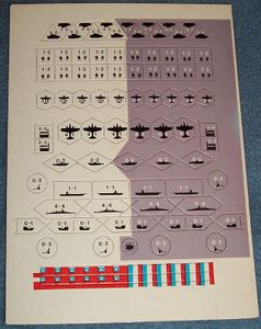 Axis & Allies: China and France expansion counter sheet