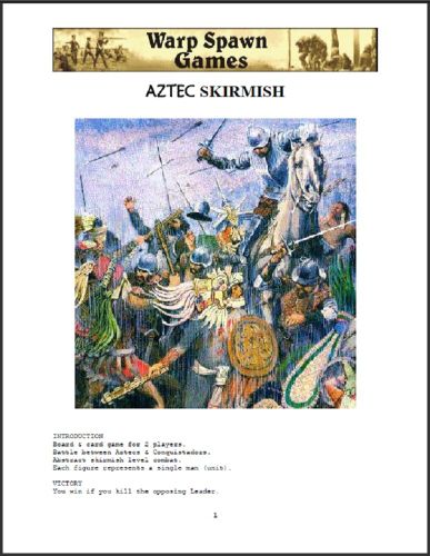 Aztec Skirmish