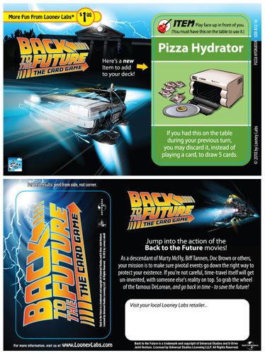 Back to the Future: The Card Game – Pizza Hydrator