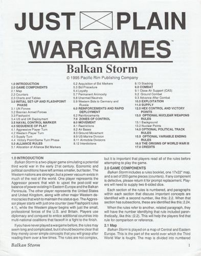Balkan Storm: The Next War