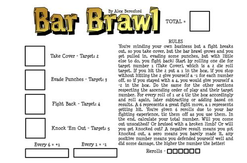 Bar Brawl