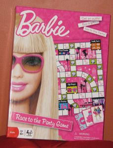 Barbie Race to the Party Game