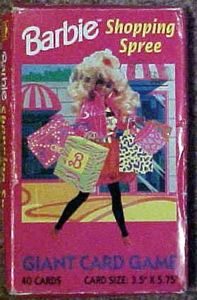 Barbie Shopping Spree Card Game