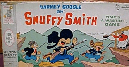Barney Google an' Snuffy Smith Time's a Wastin'! Game