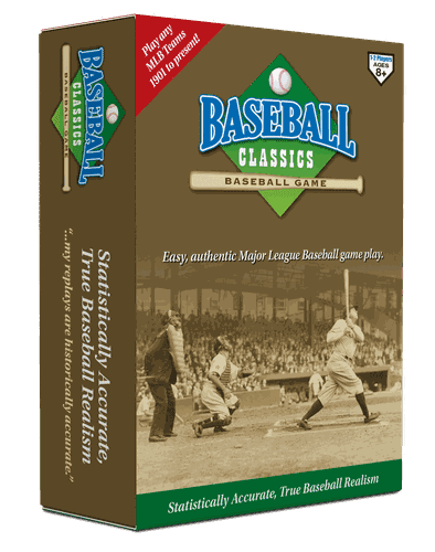 Baseball Classics Simulation Board Game Your Source For Everything To Do With
