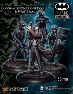 Batman Miniature Game: Commissioner Gordon & SWAT Team