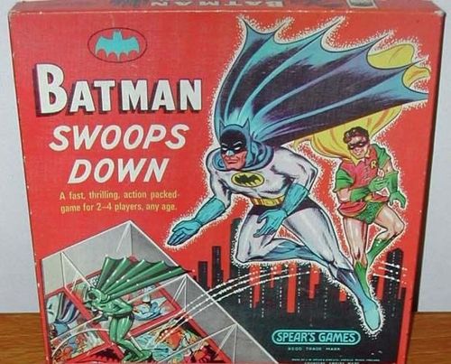 Batman Swoops Down