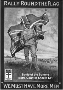 Battle of the Somme: Extra Counter Set – Rally Round The Flag