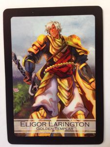 BattleCON: Eligor Larington – Golden Templar Costume