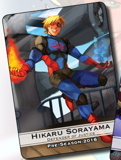 BattleCON: Hikaru Sorayama – Defender of Justice Costume