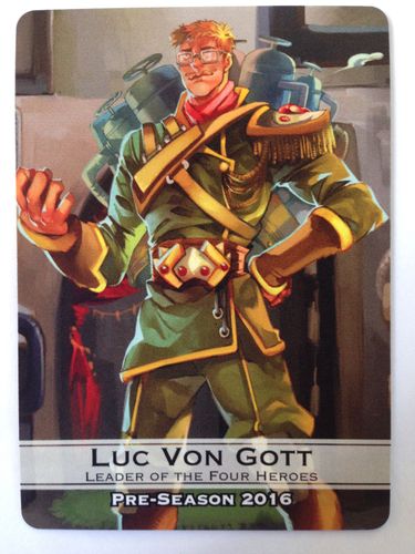 BattleCON: Luc Von Gott – Leader of the Four Heroes Costume