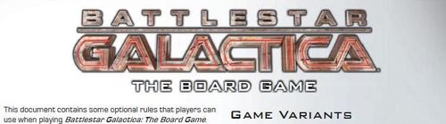Battlestar Galactica: Official Variant Rules