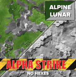 BattleTech: Alpha Strike – Alpine/Lunar Hexless Battlemap