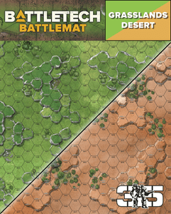 BattleTech: Desert/Grasslands Battlemat