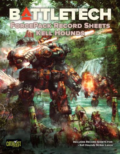 Battletech: Force Packs Record Sheets – Kell Hounds