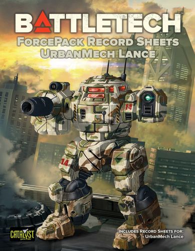 Battletech: Force Packs Record Sheets – Urbanmech Lance