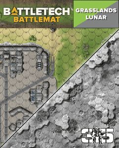 BattleTech: Lunar/Grasslands Battlemat