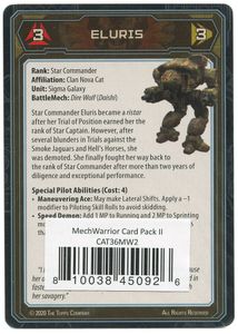 BattleTech: MechWarrior Card Pack II