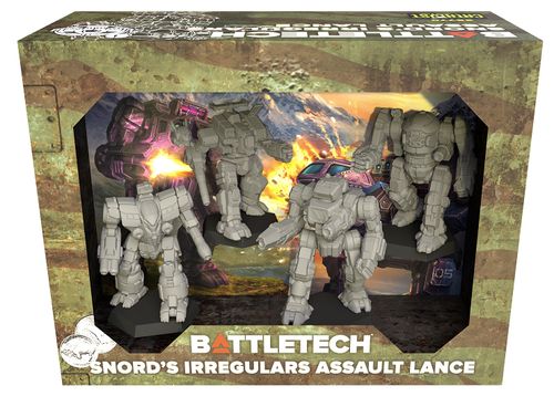 Battletech: Snord's Irregulars Assault Lance