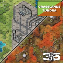 BattleTech: Tundra/Grasslands Battlemat
