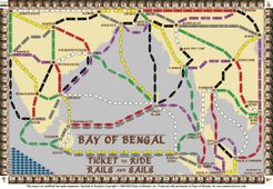 Bay of Bengal (fan expansion for Ticket to Ride)