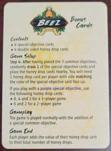 Beez: Bonus Cards