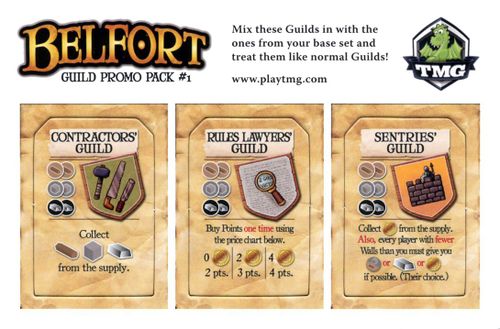 Belfort: Guild Promo Pack #1