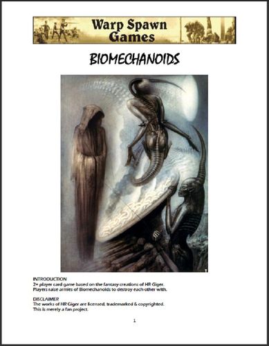 Biomechanoids