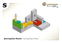 Blocky Mountains: Starting Player Route Card