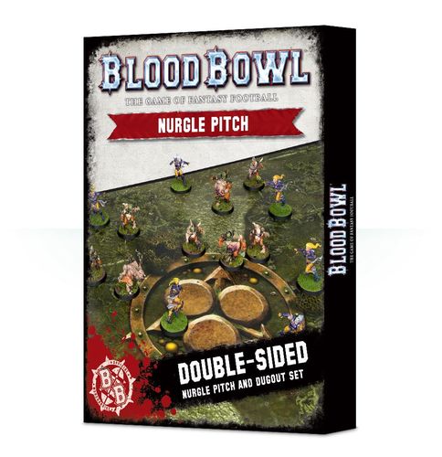 Blood Bowl (2016 edition): Nurgle Pitch & Dugout Set