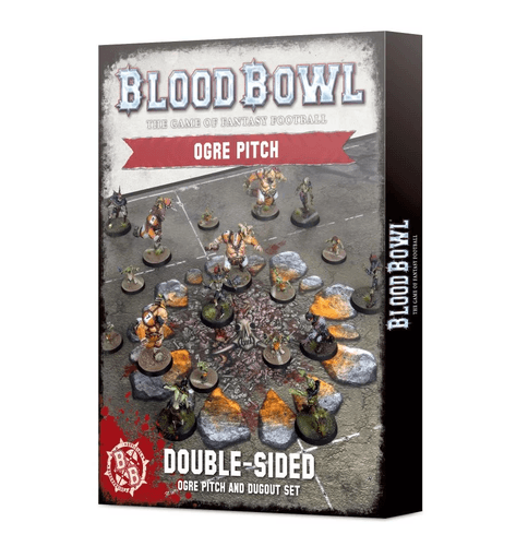Blood Bowl (2016 edition): Ogre Team Pitch & Dugout Set