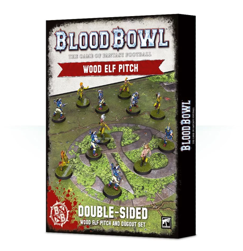 Blood Bowl (2016 edition): Wood Elf Pitch & Dugout Set