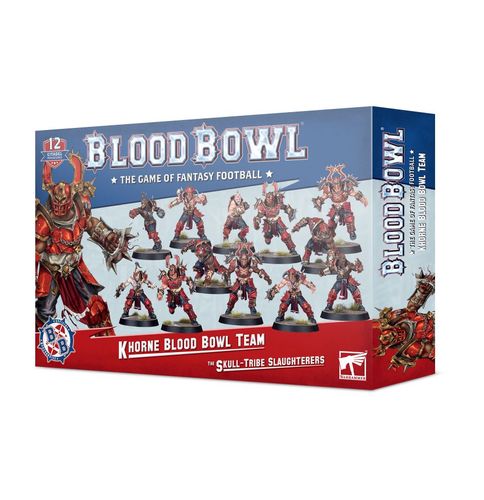 Blood Bowl (Second Edition): Khorne Team – The Skull-Tribe Slaughterers