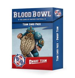 Blood Bowl: Second Season Edition – Dwarf Team Card Pack