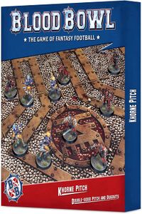 Blood Bowl: Second Season Edition – Khorne Pitch: Double-sided Pitch and Dugouts