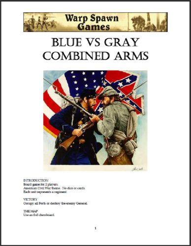 Blue vs Gray Combined Arms