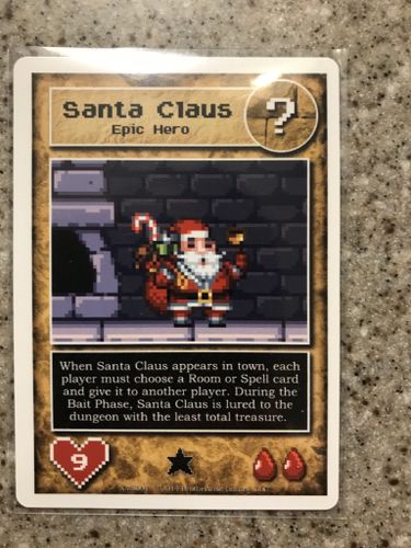 Boss Monster: Santa Epic Hero Promo