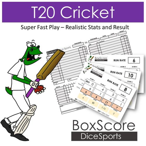 Box Score T20 Cricket