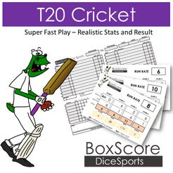 Box Score T20 Cricket