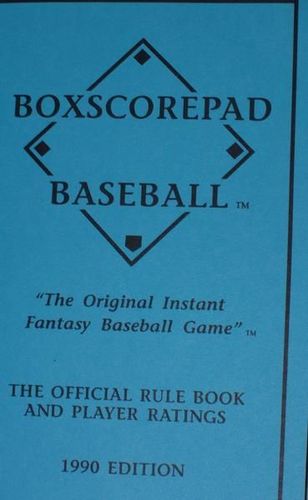 Boxscorepad Baseball