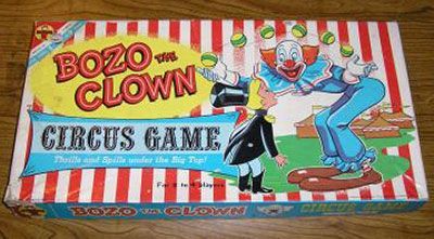 Bozo the Clown Circus Game