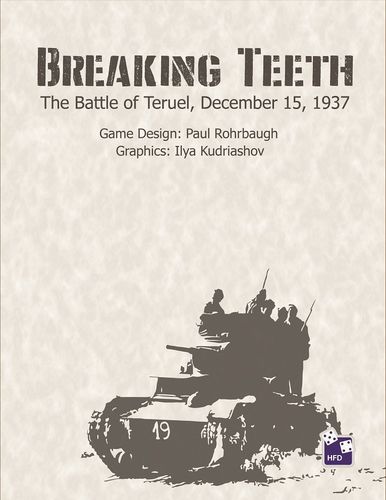 Breaking Teeth: The Battle of Teruel, December, 1937