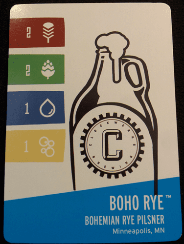 Brewin' USA: Boho Rye Promo Card