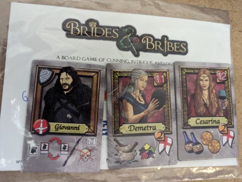 Brides & Bribes: Kickstarter Exclusive Promos
