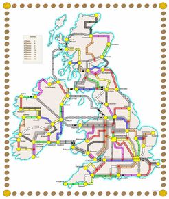 Britain & Ireland (fan expansion for Ticket to Ride: Europe)