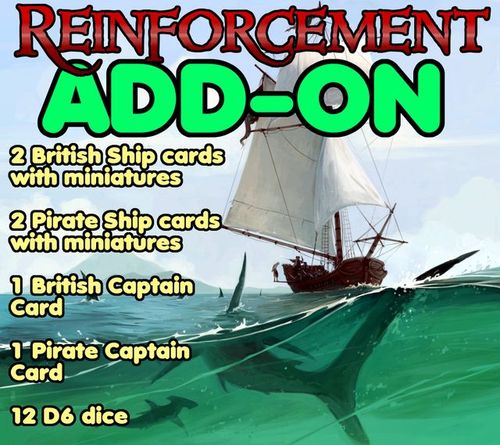 British vs Pirates: Reinforcements Add-on