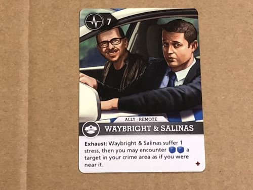 Brook City: Waybright & Salinas Promo Card