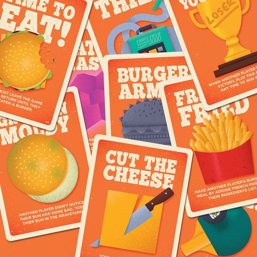 Burger Battle: Battle Card Expansion Pack